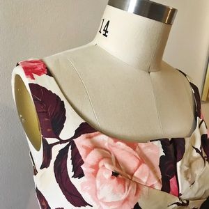 Perfect A-line flower dress