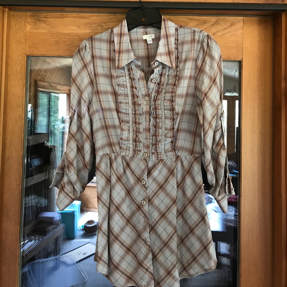Anthropologie Button-down Blouse