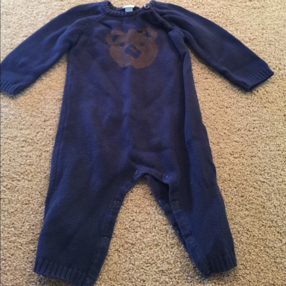 Nordstrom baby sweater onesie 9 months
