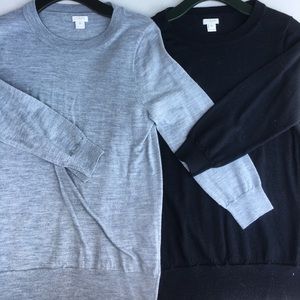 J Crew merino wool sweaters