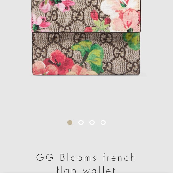 ⭕️SOLD ⭕️Ⓜ️GUCCI bnwt walletmonogram wt blooms - Picture 8 of 8