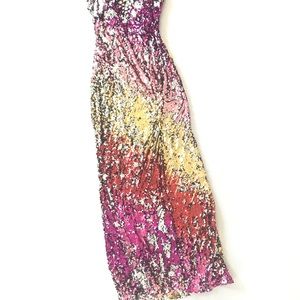 Flip sequin gown