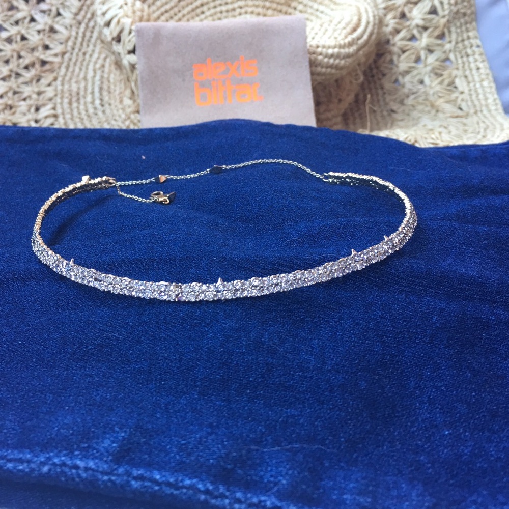 Alexis Bittar Swarovski Crystal Encrusted Necklace