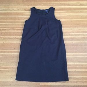 Black shift dress