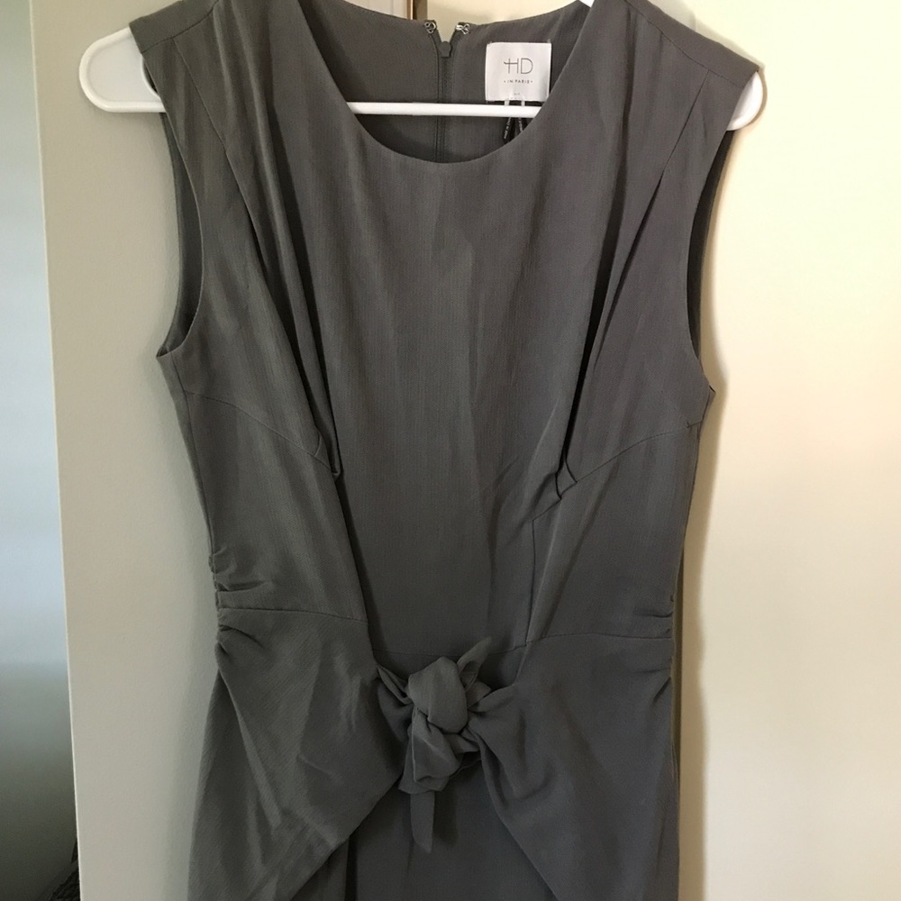 "HD" Anthropologie Silk Knot Dress