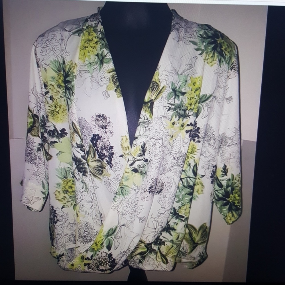 Dorothy Perkins chiffon blouse size 18