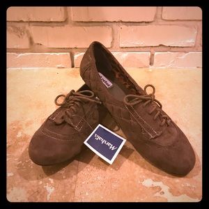 Brown Saddle-Shoe Flats