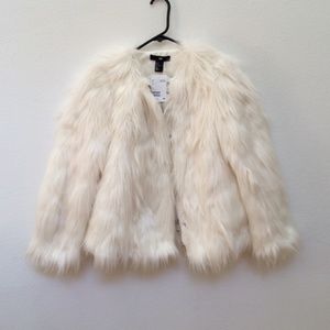 H&M Faux Fur Coat