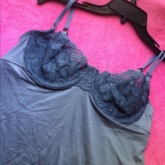 Victoria's Secret Gray Moonlight Slip Chemise ๐ - Picture 3 of 7
