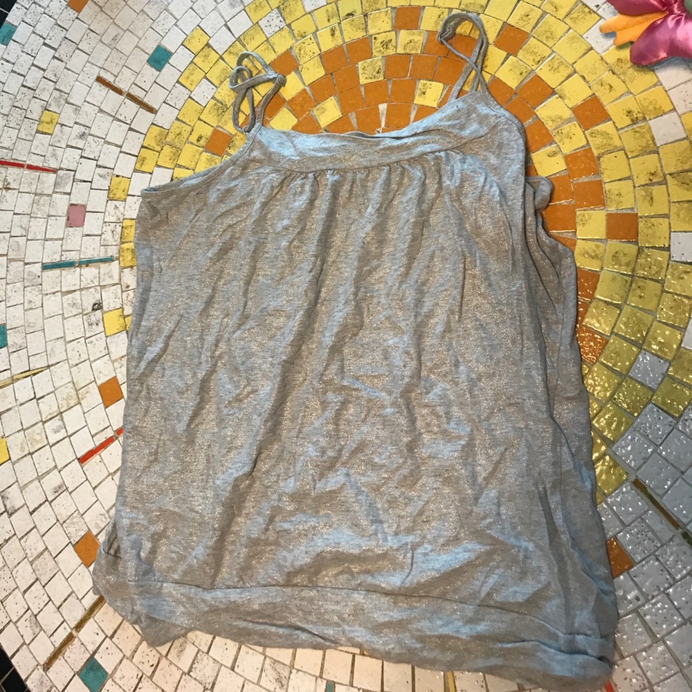 Sparkle Gold & Silver Tank