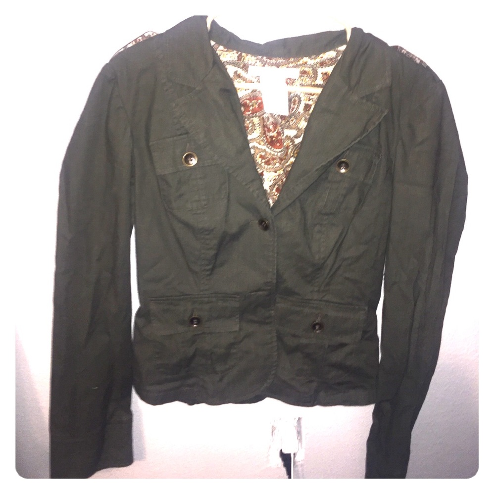 Army green jacket