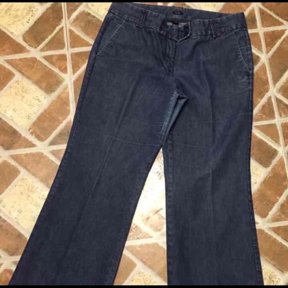 Woman's express Jean style Editor Pants - Picture 1 of 3