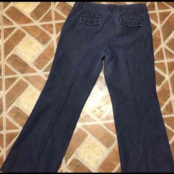Woman's express Jean style Editor Pants - Picture 2 of 3