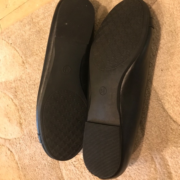 White Mountain Black Flats with Metal Emblems - Picture 3 of 3