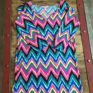 Chevron Slip Dress