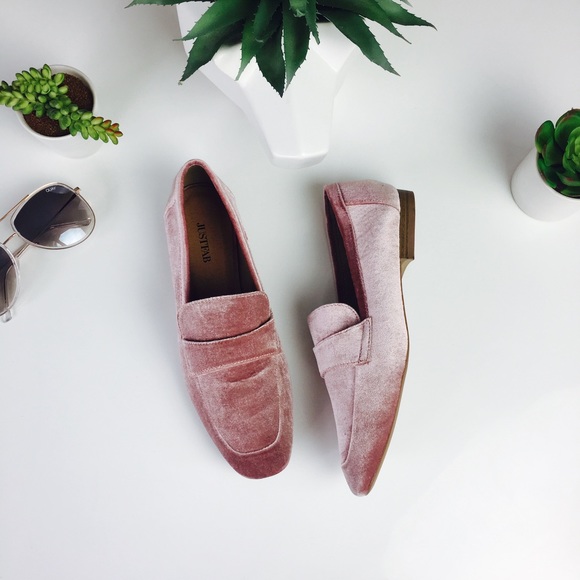 JustFab Shoes - Velvet Loafers
