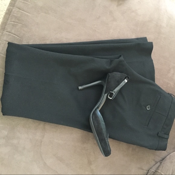 Express Pants - EXPRESS COLUMNIST BLACK PANTS