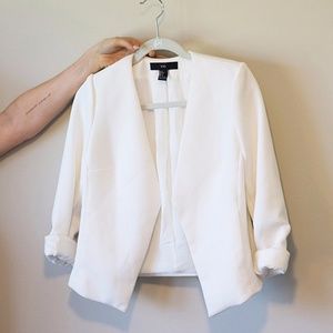 Forever 21 Cream Blazer size S