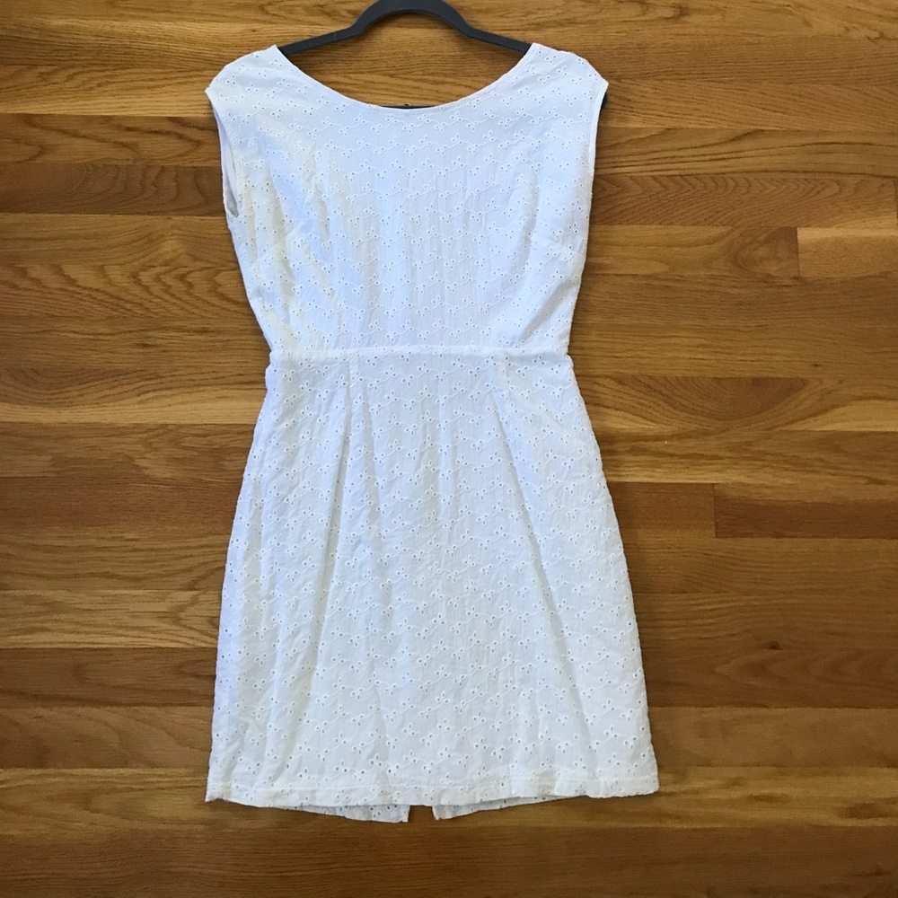 White eyelet dress!