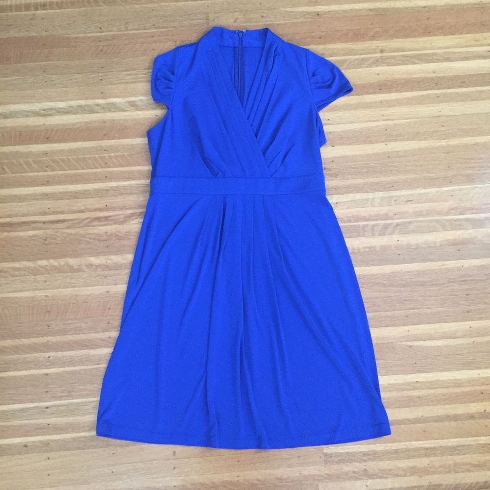 Royal blue dress