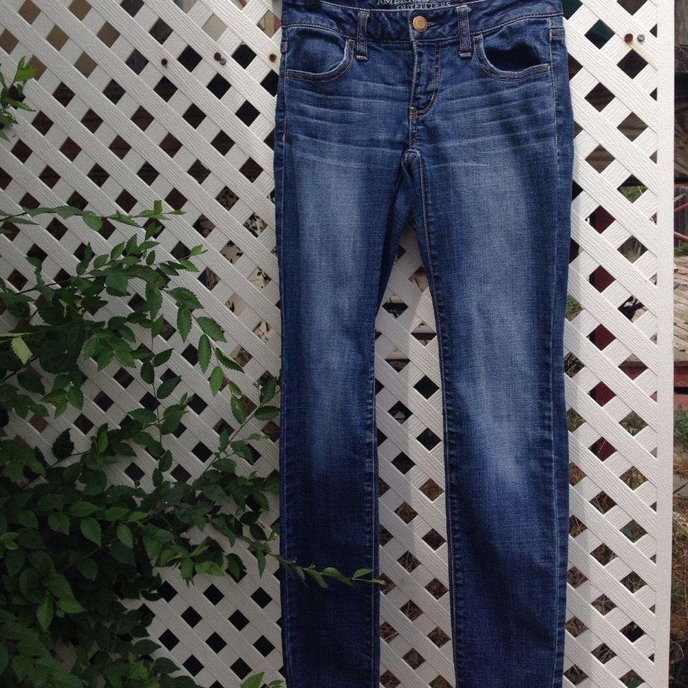 American eagle outfitters jeggings super stretched