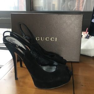 GUCCI SLINGBACK HEELS