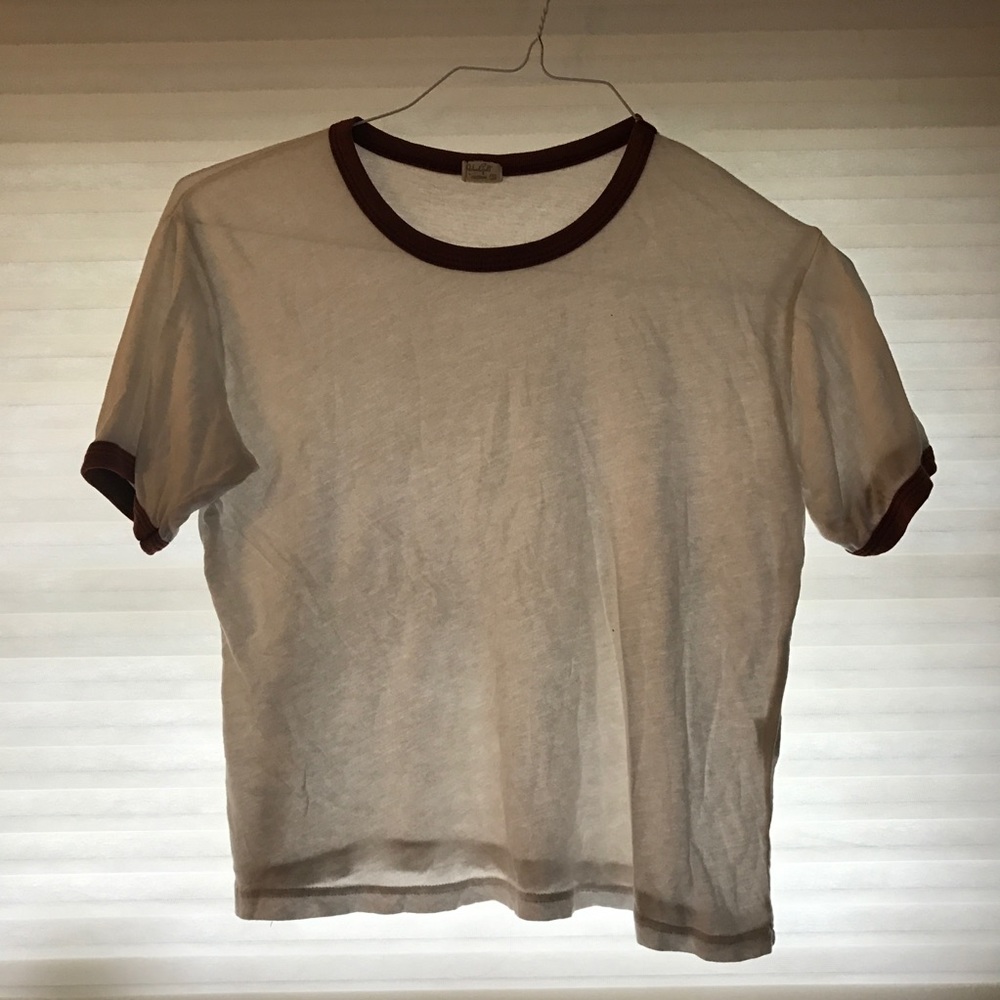 Brandy Melville ringer tee