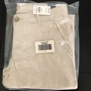 Khaki/ tan school uniform pants new! Size 0 Reg