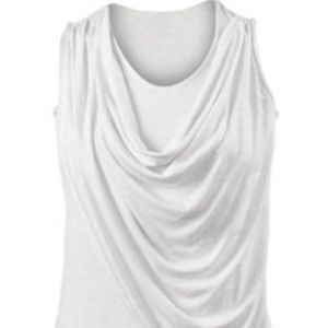 CAbi Sleeveless Overlay Tee