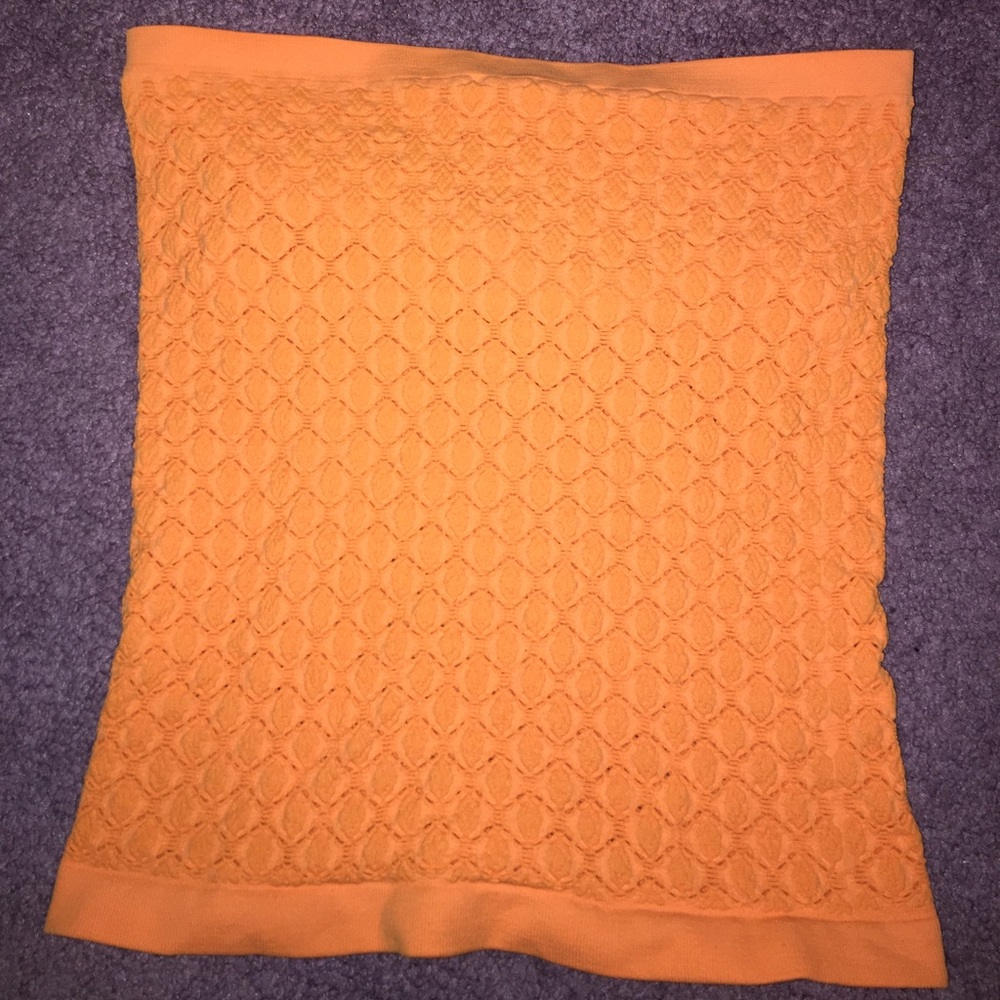 Orange Free People Tube Top