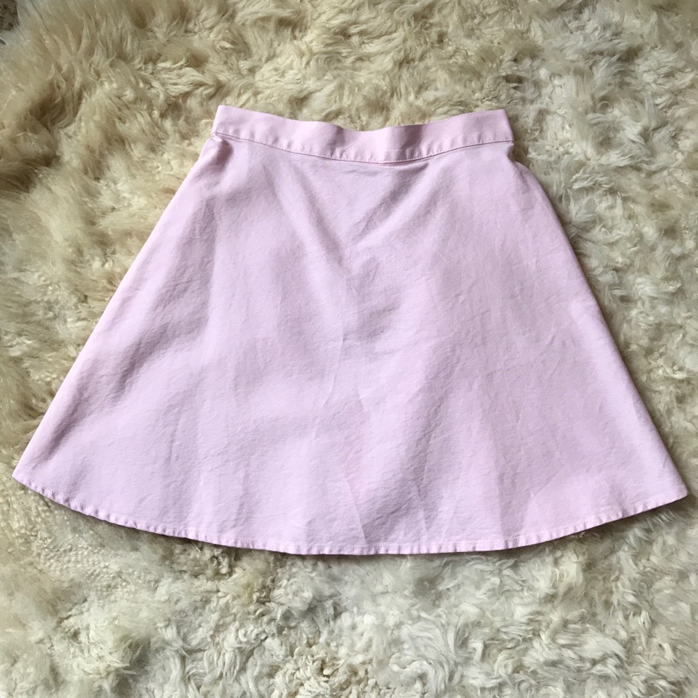 American Apparel Circle Mini Skirt