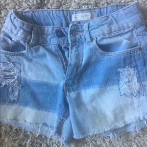 Zara girls shorts