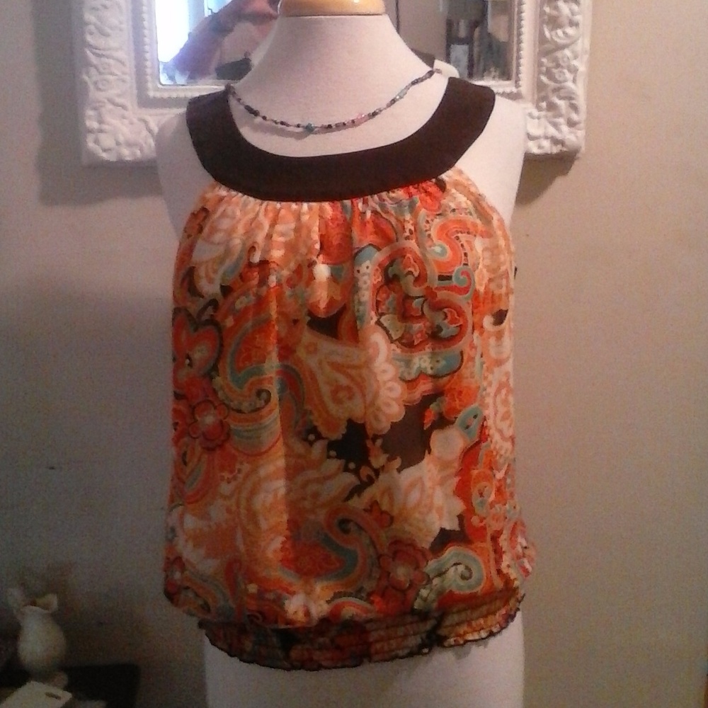 Pretty flower top❤