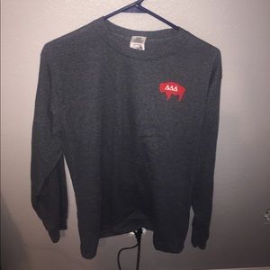 Tri Delta Wyoming flag shirt