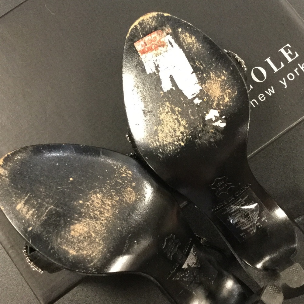 KENNETH COLE SPARKLY HEELS - Picture 4 of 6