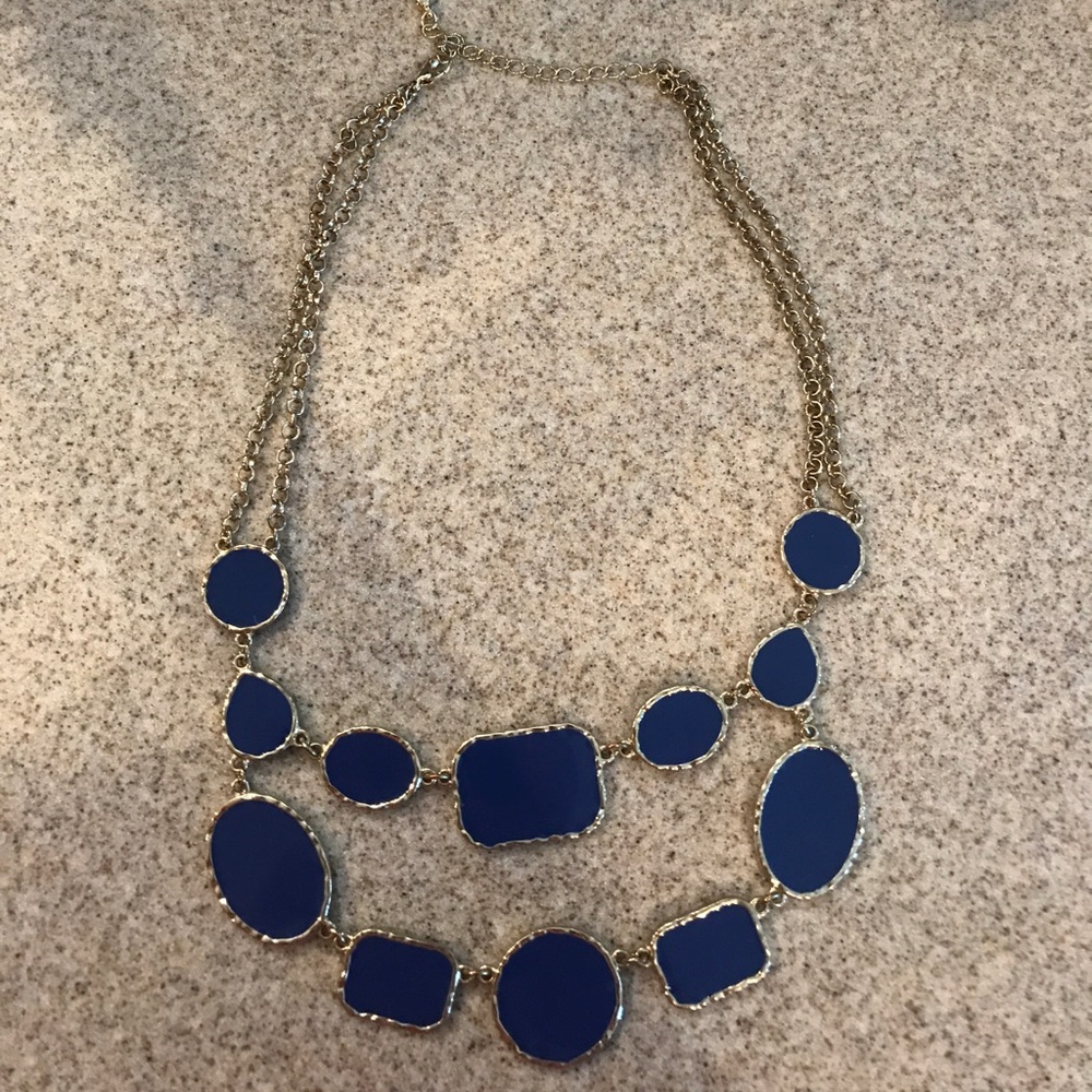 blue stone necklace