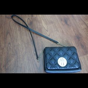 Kate Spade Crossbody Bag Black Leather
