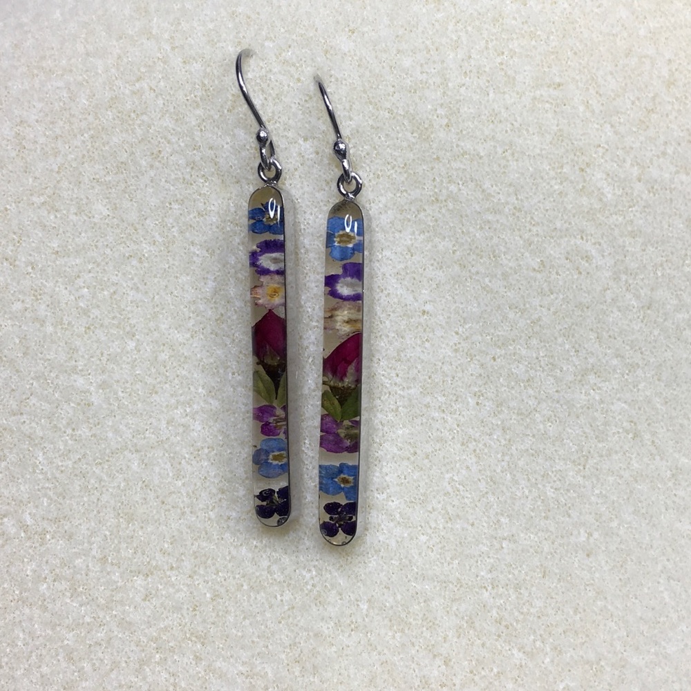 Flower earrings