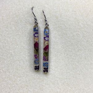 Flower earrings