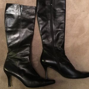 Size 12 -Stuart Weitzman Leather Boots