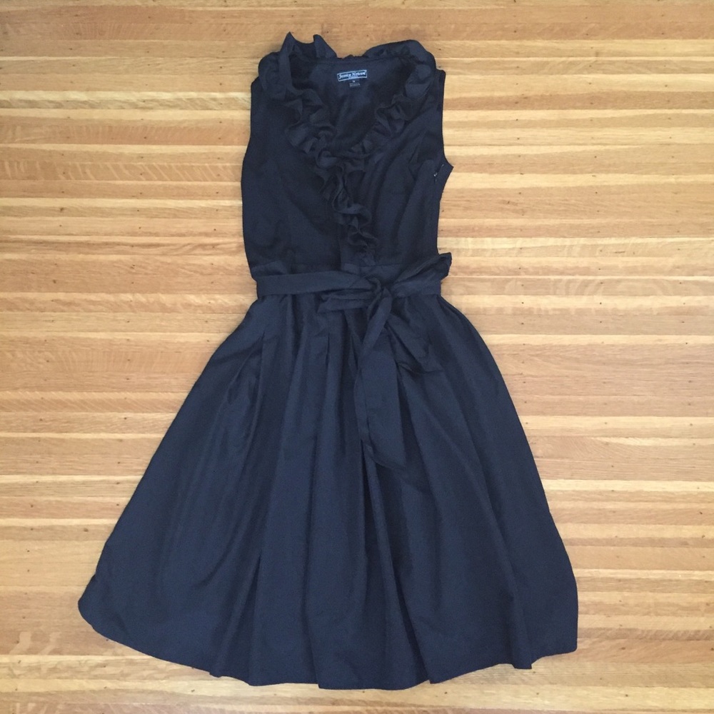 Flowy black dress