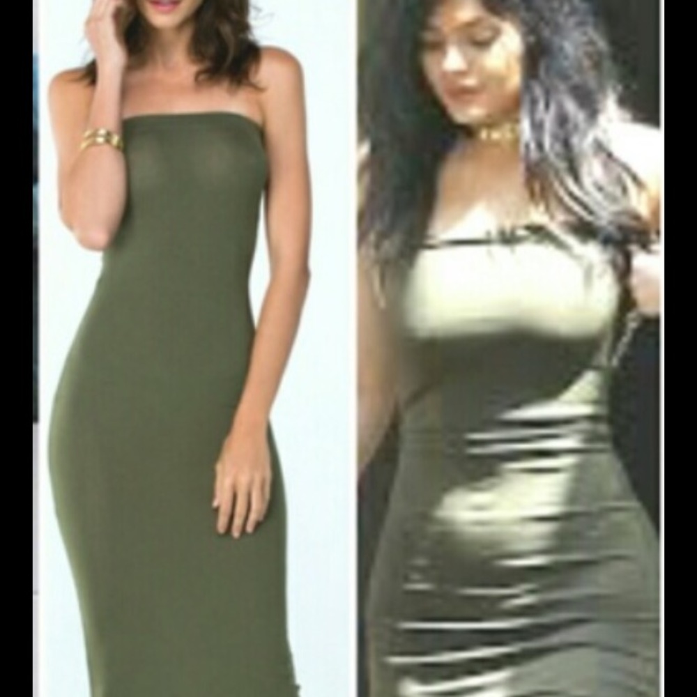 Green dress for sale . Super easy to style
