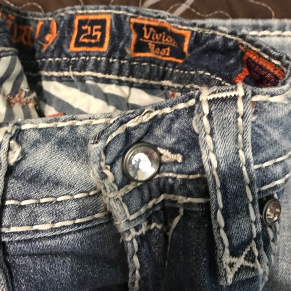 Rock Revival Jeans bootcut size 25 - Picture 2 of 2