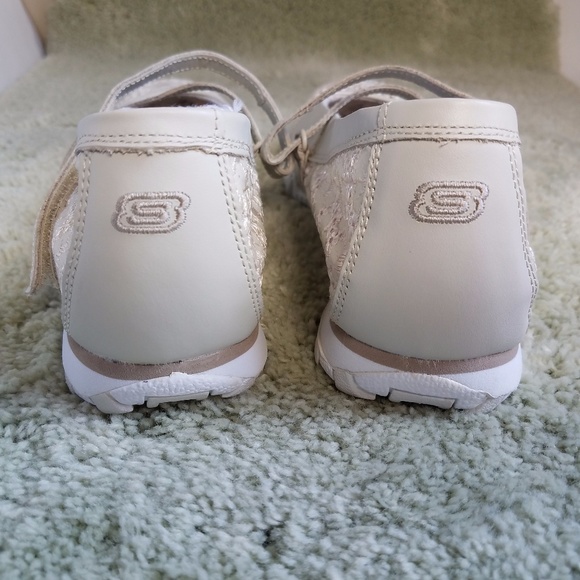 Skechers Bikers Luxe Natural Active Shoes NEW NIB - Picture 5 of 8
