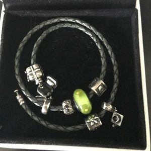 Pandora Leather Bracelet