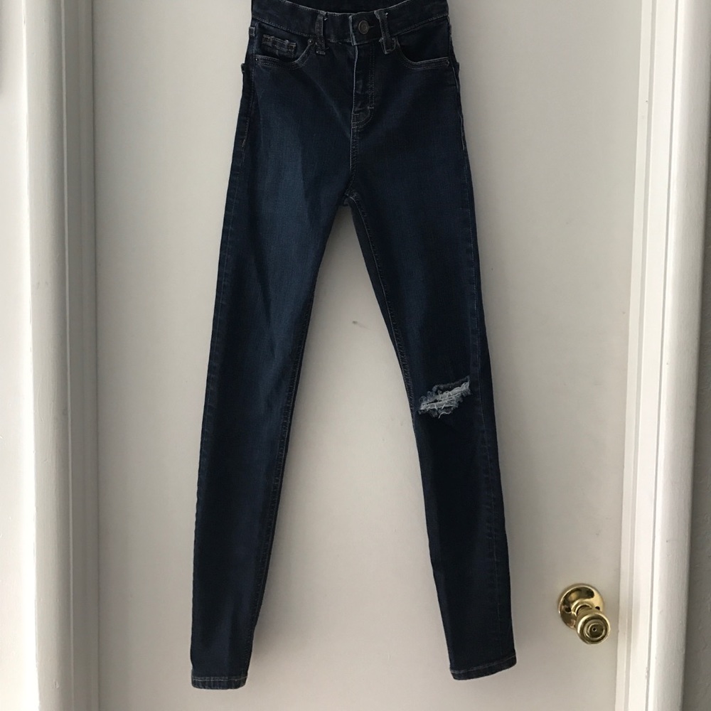 Topshop distressed Jamie jean