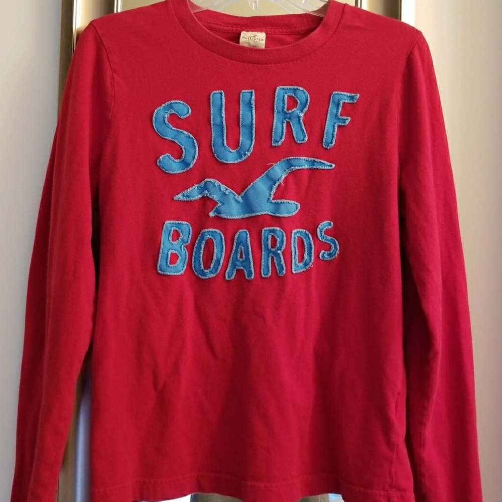 Hollister long sleeve logo T-shirt