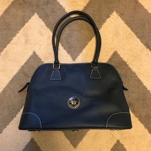 D&B Blue Domed Satchel w Extras