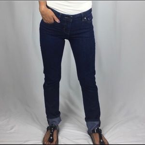 Patagonia Straight Leg Dark Jeans w/Stretch
