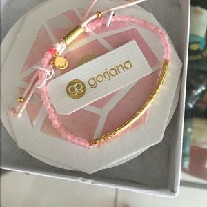 Rose Quartz Gorjana bracelet